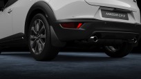 Chlapacze tylne, czarne (w kolorze materiału) DB2PV3460, Mazda CX-3 DJ1, CX-3 DJ1 (2018), CX-3 DJ1 (2021)