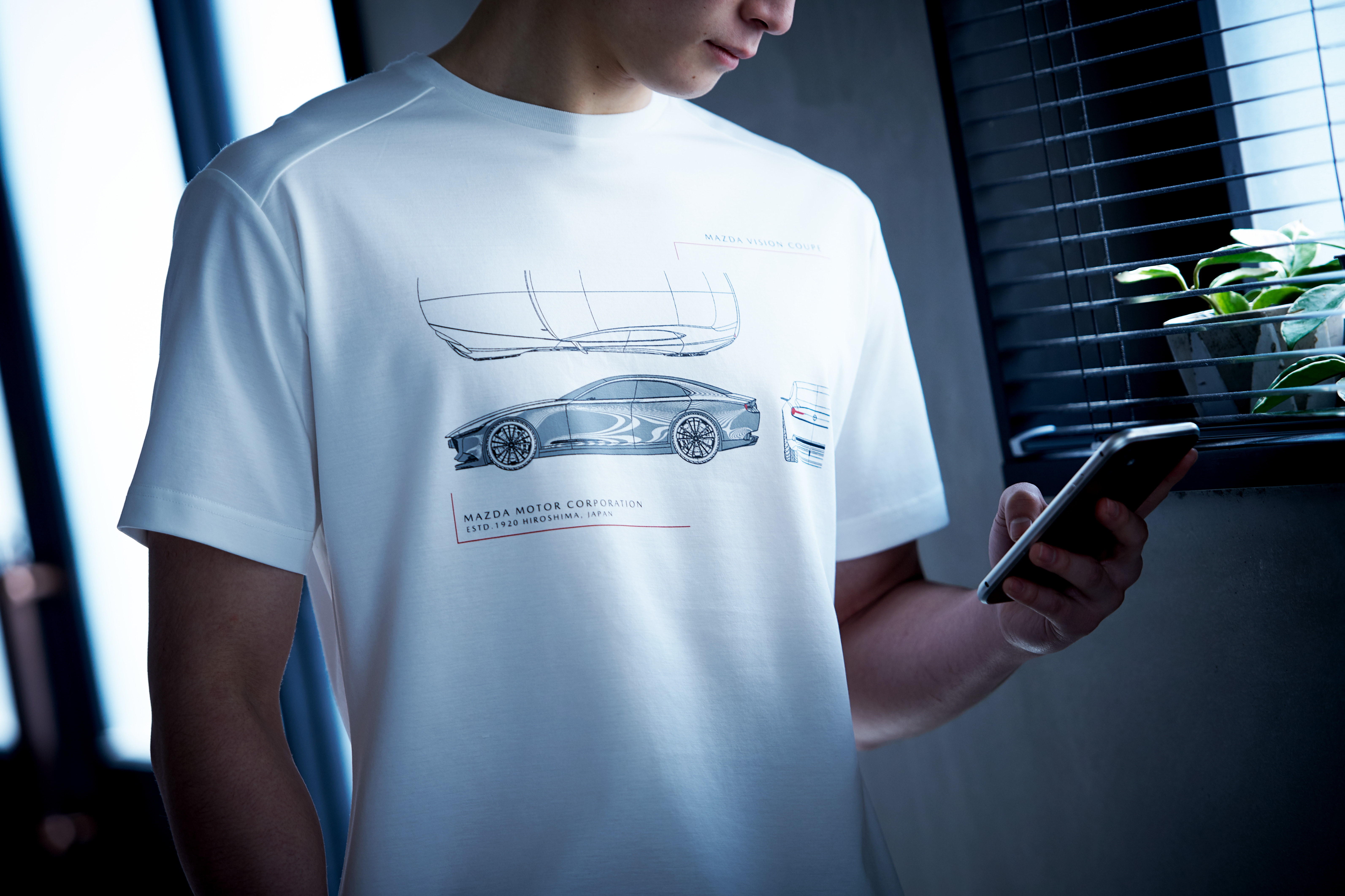 T-Shirt Vision Coupe (Modern) Mazda, MDGMW9A6S rozmiar: S #1