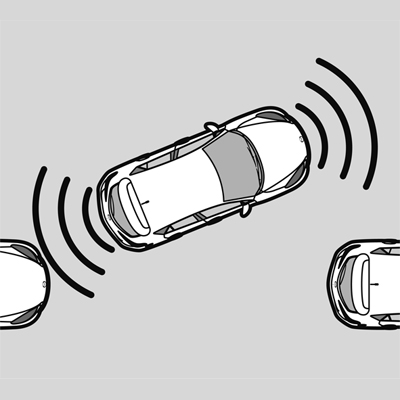 Czujniki parkowania zestaw na przód lub tył C860V7285C, Mazda 2 DJ1, CX-3 DJ1, CX-3 DJ1 (2018), CX-3 DK (2021) #1
